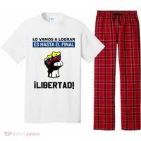 Estoy Con Venezuela Hasta El Final Proud Venezuelan Libre Pajama Set thumb 0