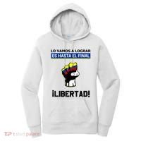 Estoy Con Venezuela Hasta El Final Proud Venezuelan Libre Women's Hoodie thumb 0