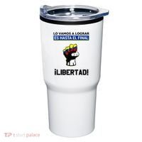 Estoy Con Venezuela Hasta El Final Proud Venezuelan Libre Tumbler thumb 0
