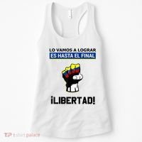 Estoy Con Venezuela Hasta El Final Proud Venezuelan Libre Women's Tank Top thumb 0