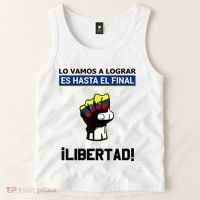 Estoy Con Venezuela Hasta El Final Proud Venezuelan Libre Tank Top thumb 2