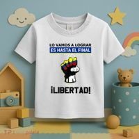 Estoy Con Venezuela Hasta El Final Proud Venezuelan Libre Toddler T-Shirt thumb 3