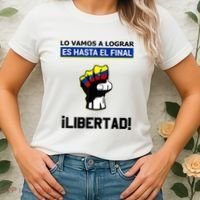 Estoy Con Venezuela Hasta El Final Proud Venezuelan Libre Women's T-Shirt thumb 2