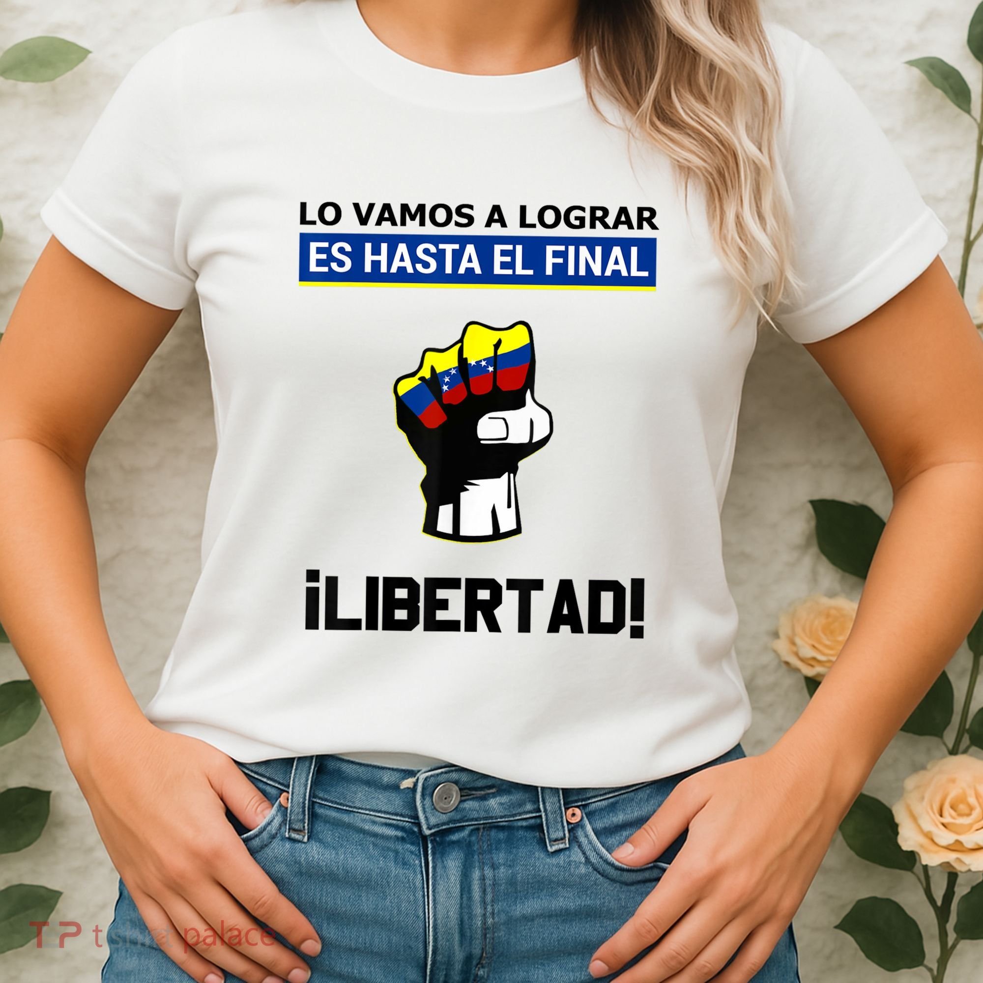 Estoy Con Venezuela Hasta El Final Proud Venezuelan Libre Women's T-Shirt