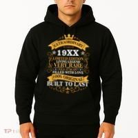 Extraordinary Custom Year Limited Edition Built To Last Personalize Birthday Hoodie thumb 2