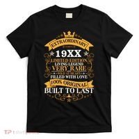 Extraordinary Custom Year Limited Edition Built To Last Personalize Birthday T-Shirt thumb 0