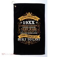 Extraordinary Custom Year Limited Edition Built To Last Personalize Birthday Golf Towel thumb 0