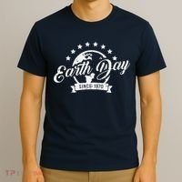 Earth Day 1970 51th Anniversary Vintage Teacher T-Shirt thumb 3