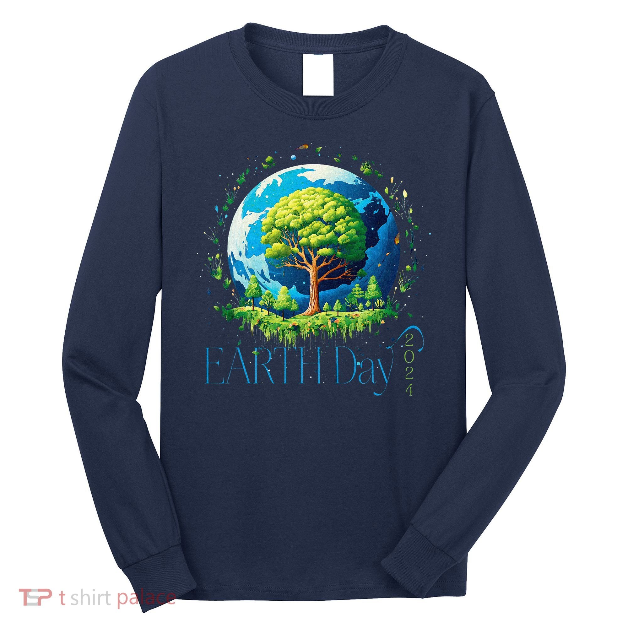 Earth Day 2024 Environmental International Awareness Long Sleeve Shirt