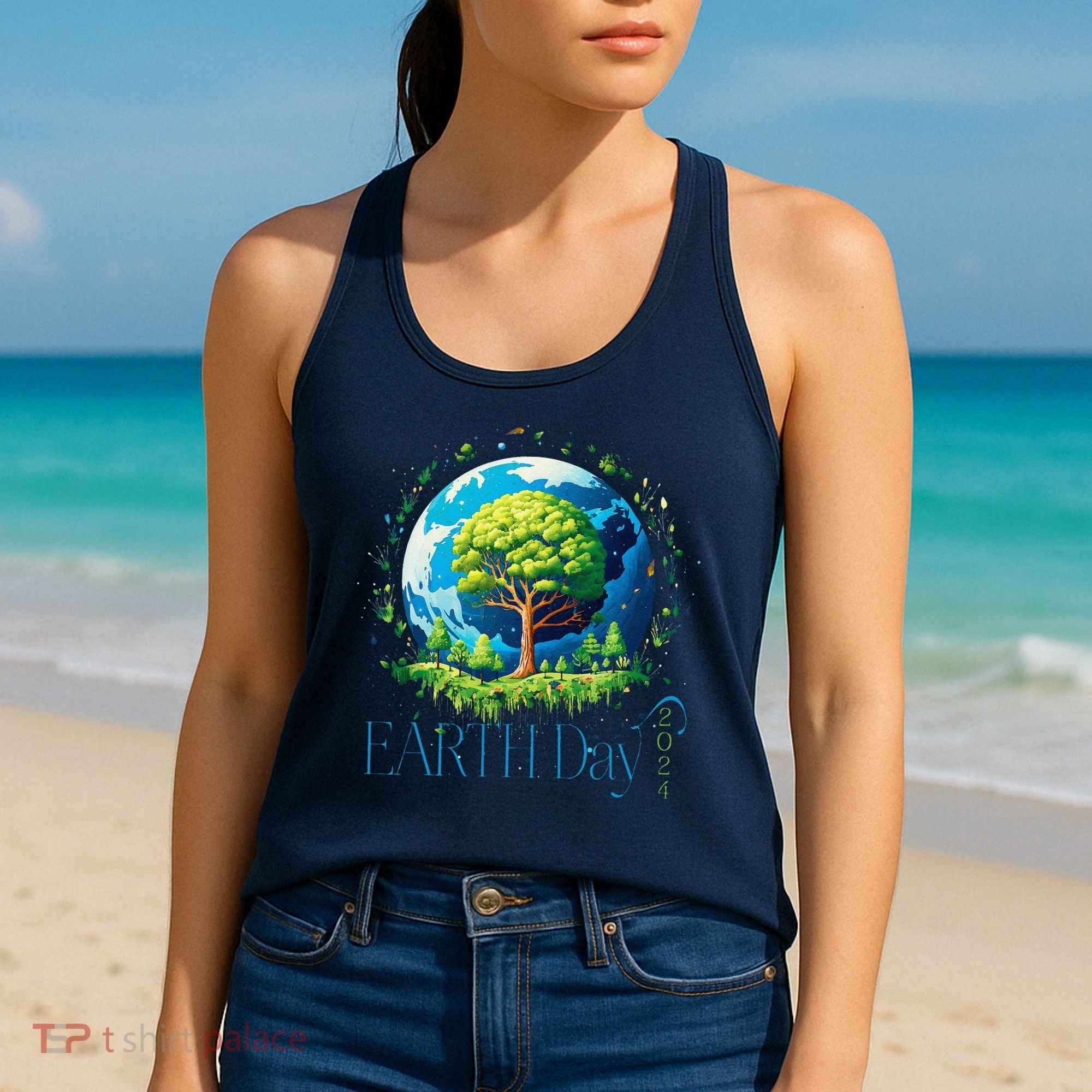 Earth Day 2024 Environmental International Awareness Women's Tank Top