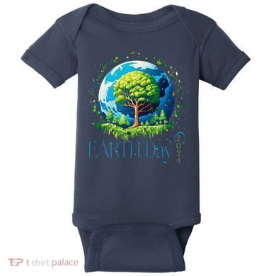 Earth Day 2024 Environmental International Awareness Baby Bodysuit
