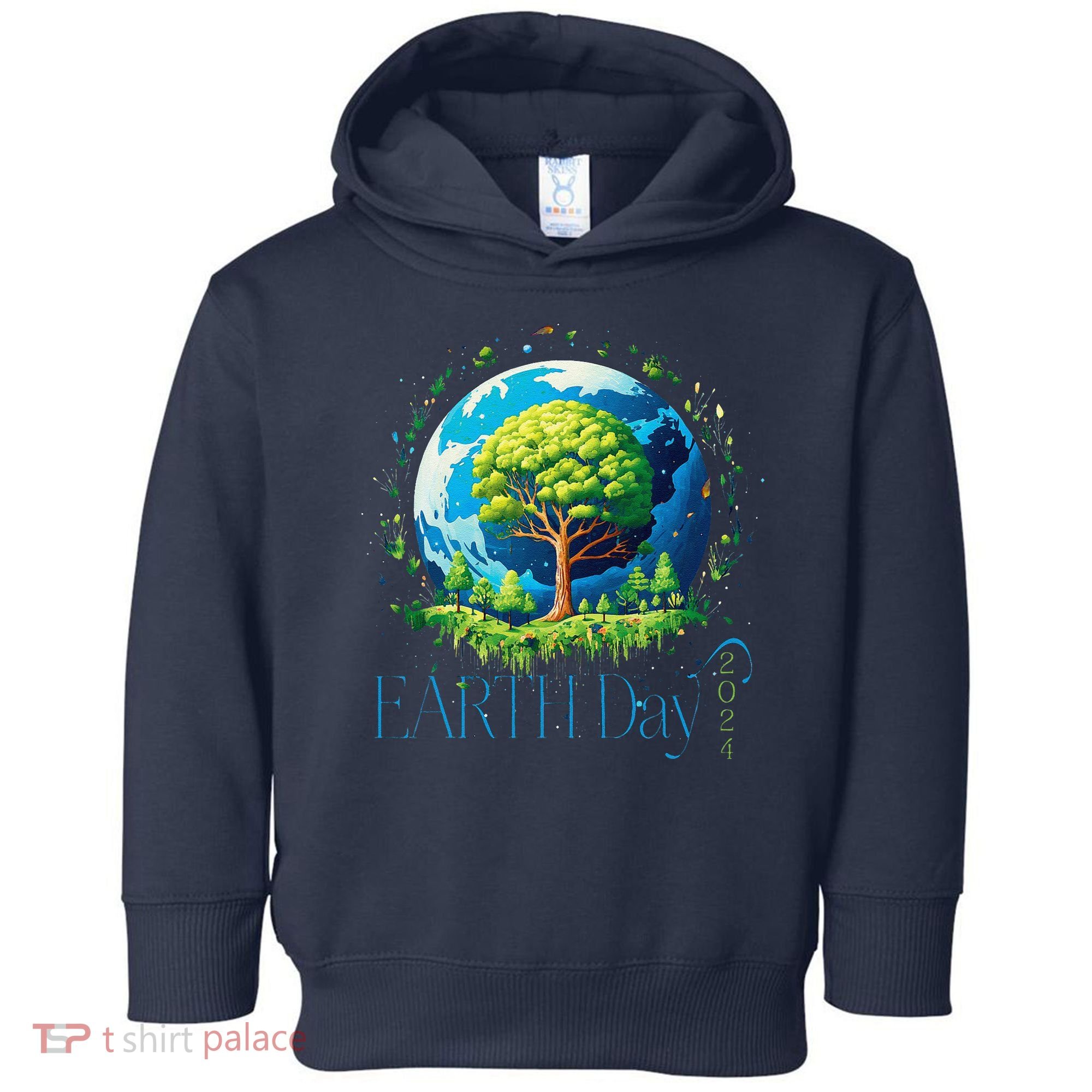 Earth Day 2024 Environmental International Awareness Toddler Hoodie