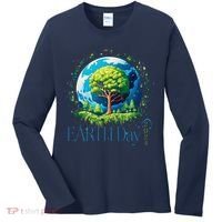 Earth Day 2024 Environmental International Awareness Women's Long Sleeve Shirt thumb 0