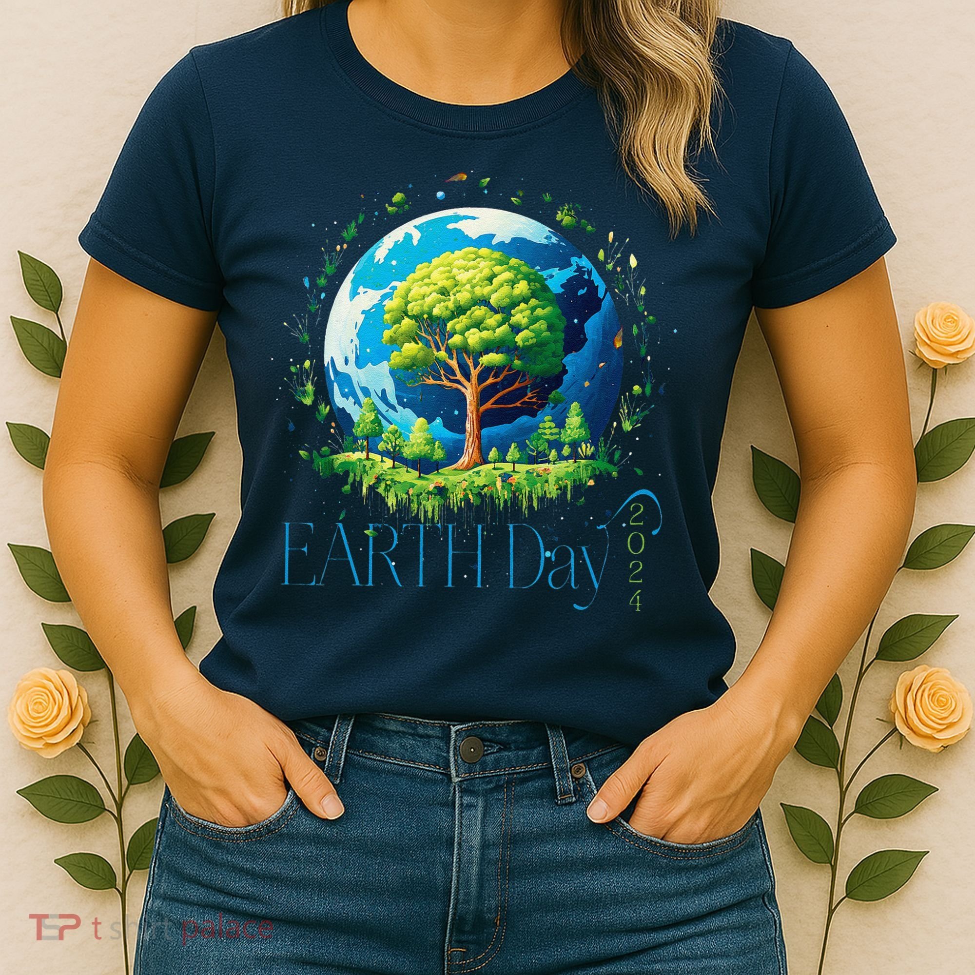 Earth Day 2024 Environmental International Awareness Women's T-Shirt