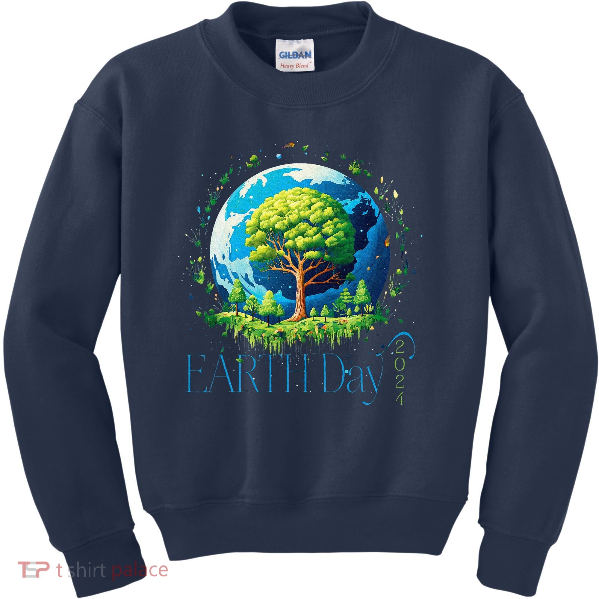 Earth Day 2024 Environmental International Awareness Kids Sweatshirt