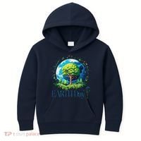 Earth Day 2024 Environmental International Awareness Kids Hoodie thumb 0