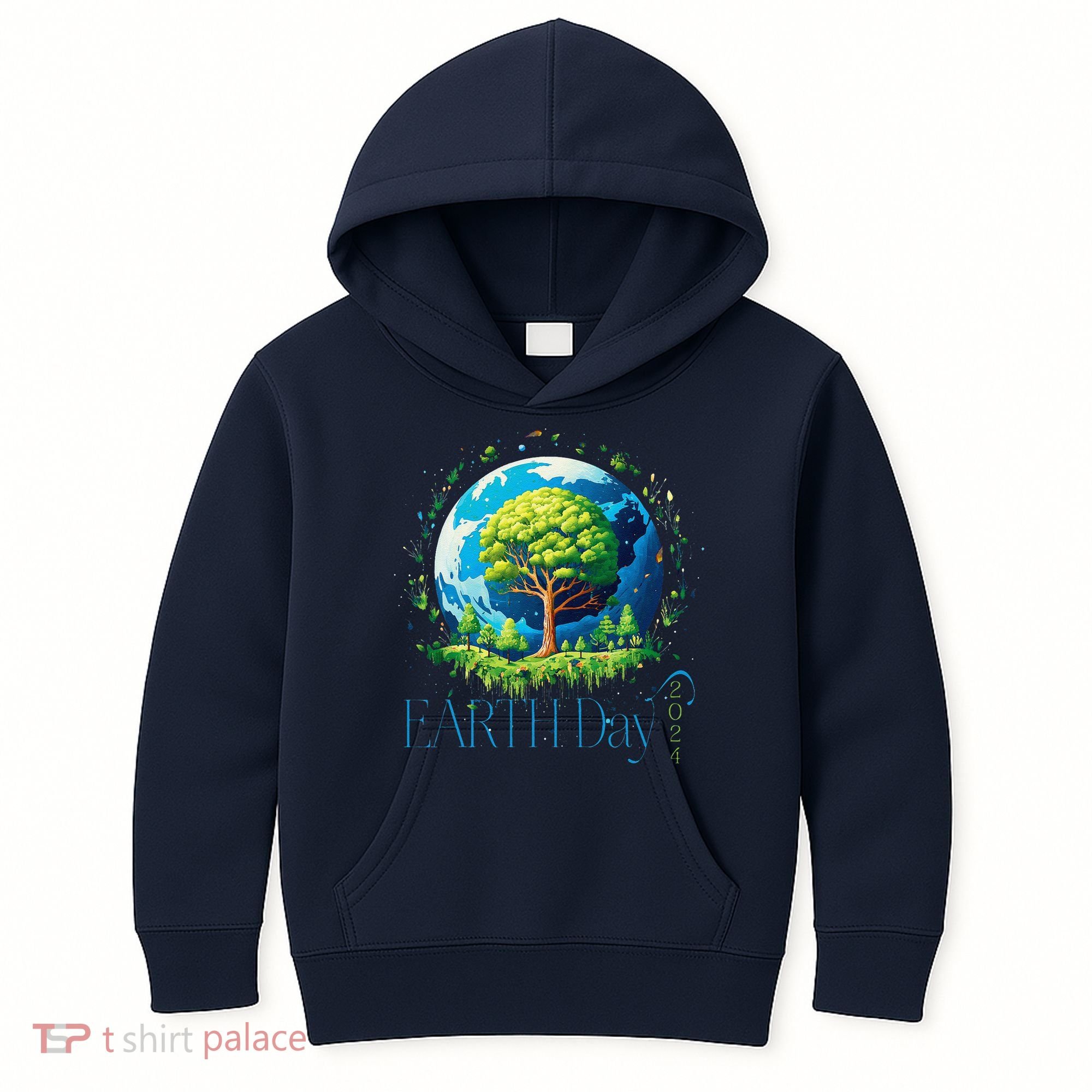 Earth Day 2024 Environmental International Awareness Kids Hoodie