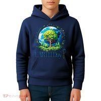 Earth Day 2024 Environmental International Awareness Kids Hoodie thumb 4