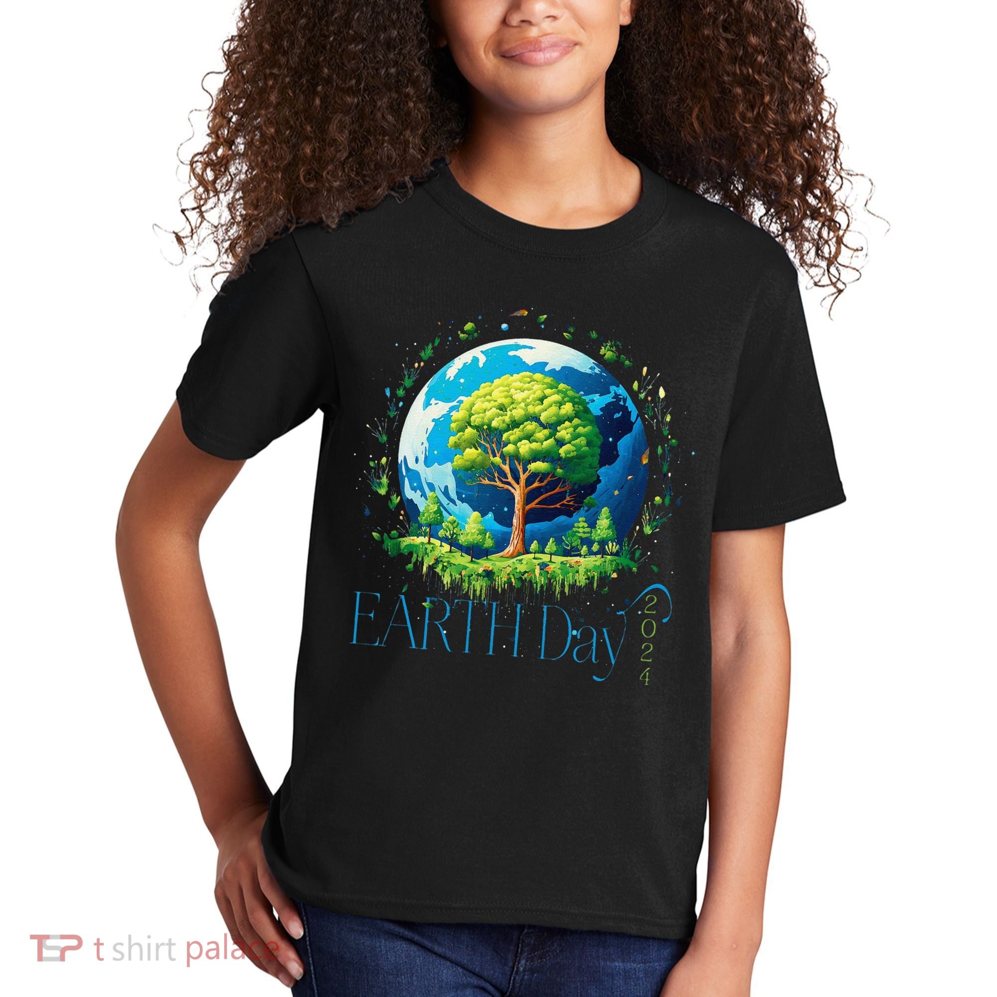 Earth Day 2024 Environmental International Awareness Kids T-Shirt