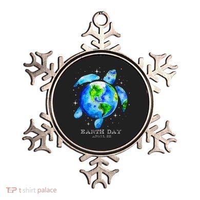 Earth Day 2024 Restore Earth Sea Turtle Art Save The Planet Ornament