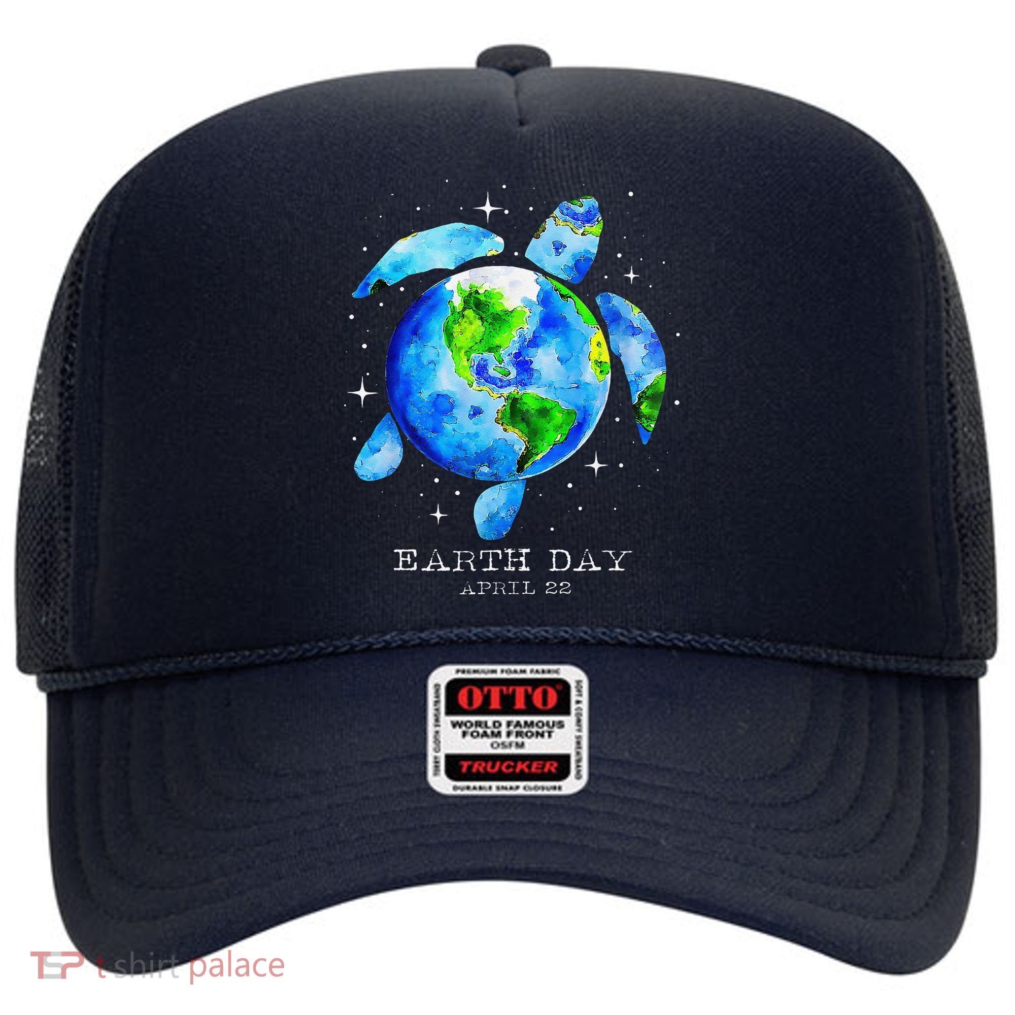 Earth Day 2024 Restore Earth Sea Turtle Art Save The Planet Hat