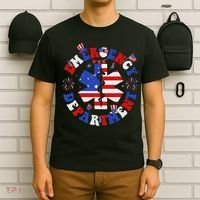 Emergency Department 4th Of July Usa Emergency Room Nurse T-Shirt thumb 6