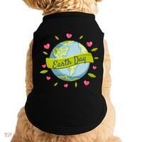 Earth Day Awareness Cute Heart Doggie Tank thumb 0