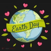 Earth Day Awareness Cute Heart Impact Tech Backpack thumb 2