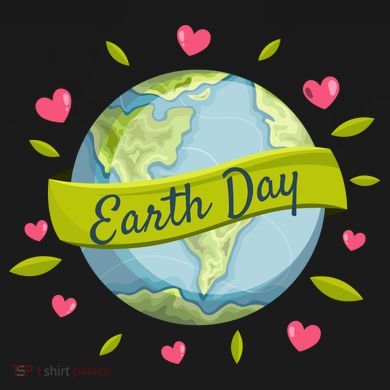 Earth Day Awareness Cute Heart Baby Long Sleeve Bodysuit