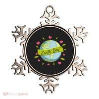 Earth Day Awareness Cute Heart Ornament thumb 0