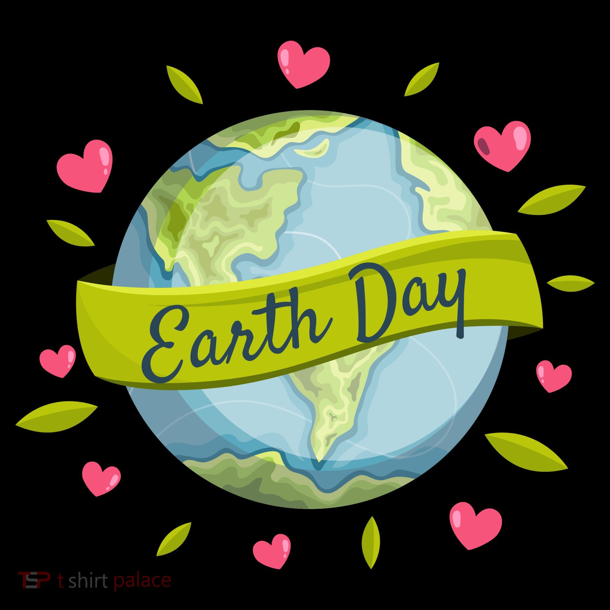 Earth Day Awareness Cute Heart Ornament