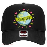 Earth Day Awareness Cute Heart Hat thumb 0