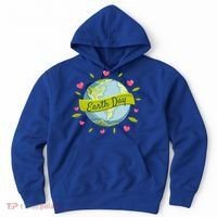Earth Day Awareness Cute Heart Hoodie thumb 0