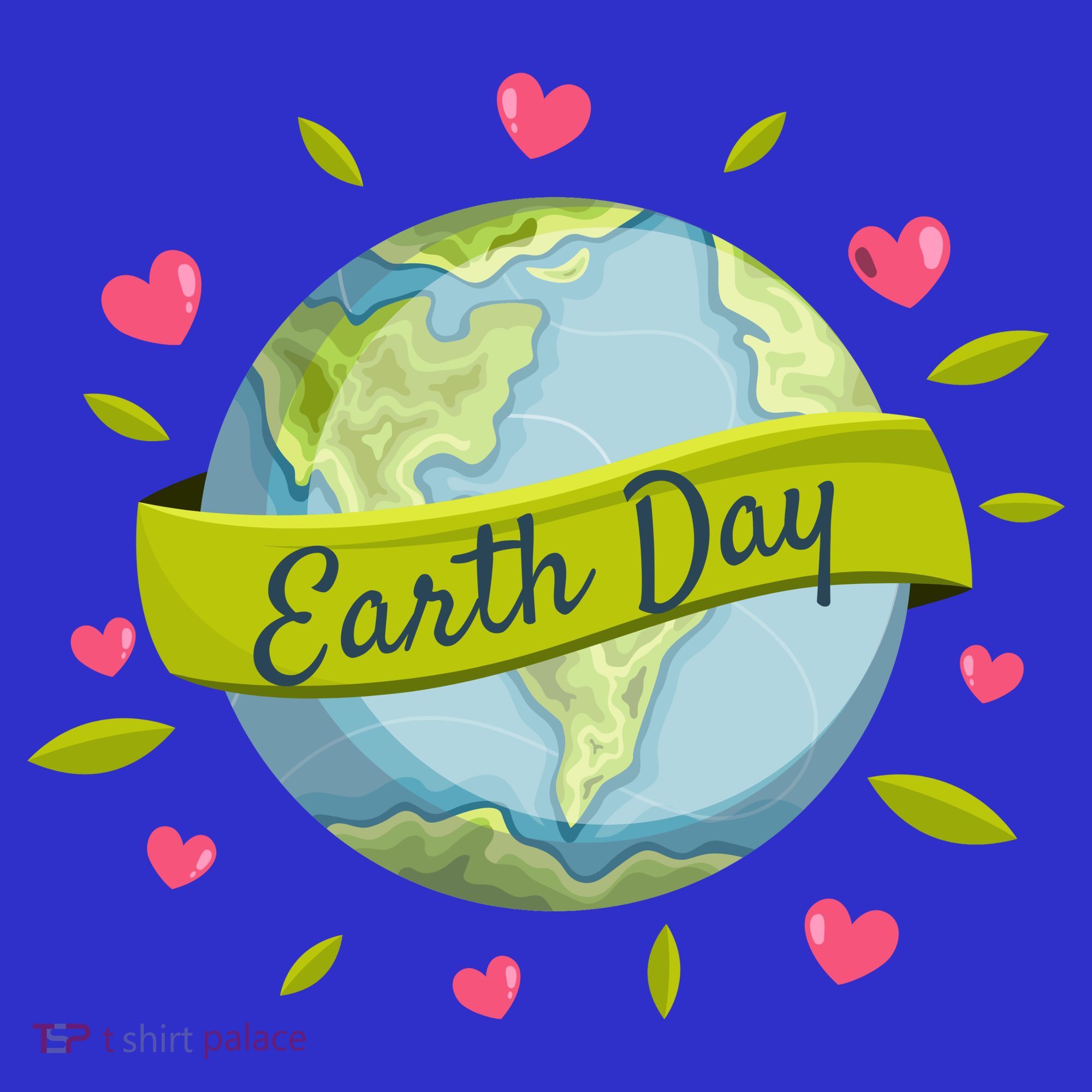 Earth Day Awareness Cute Heart Kids Hoodie