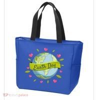 Earth Day Awareness Cute Heart Tote Bag thumb 3