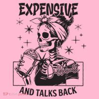 Expensive Difficult And Talks Back Coaster thumb 2