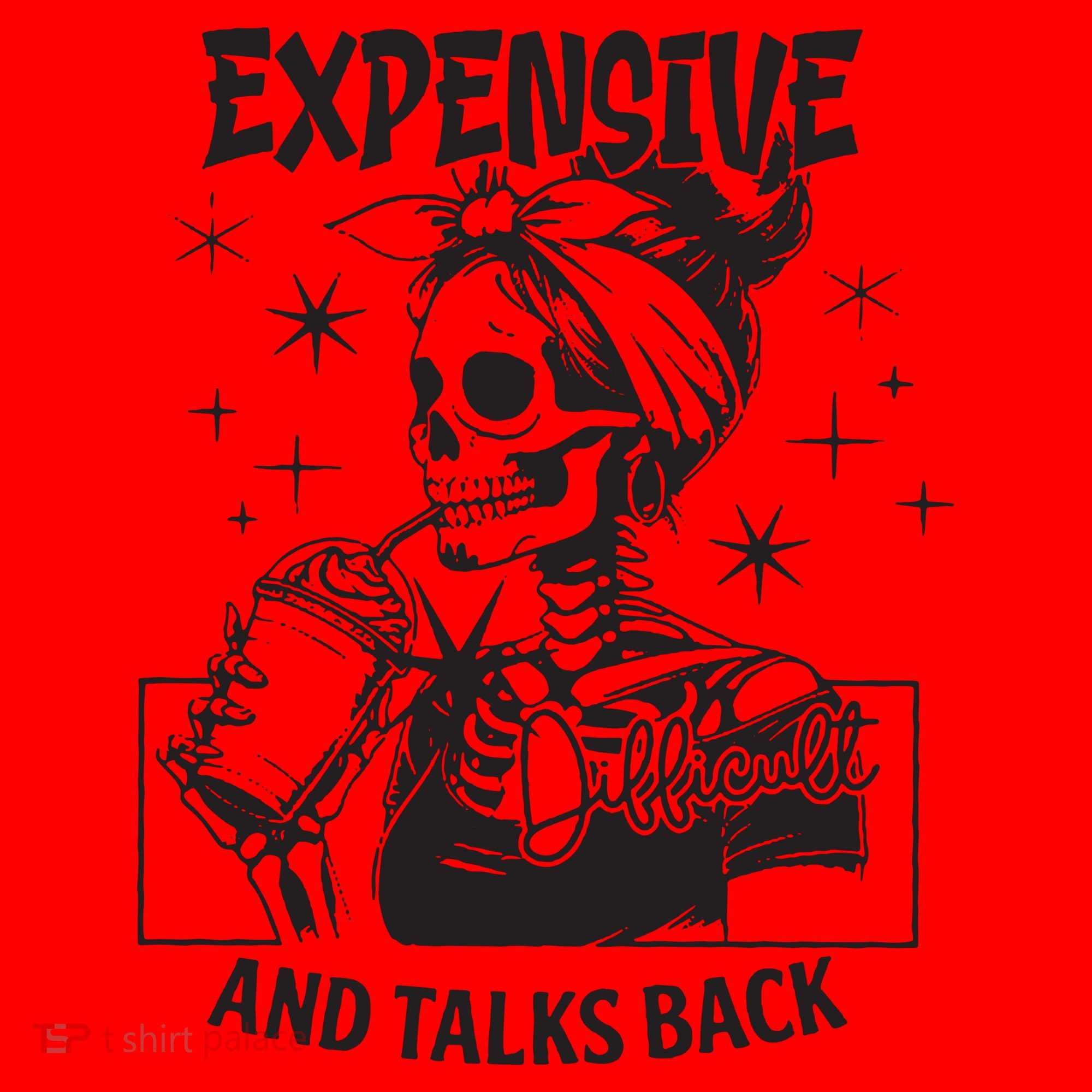Expensive Difficult And Talks Back Santa Hat