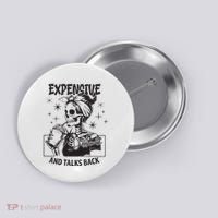 Expensive Difficult And Talks Back Button thumb 0