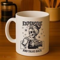Expensive Difficult And Talks Back Coffee Mug thumb 4
