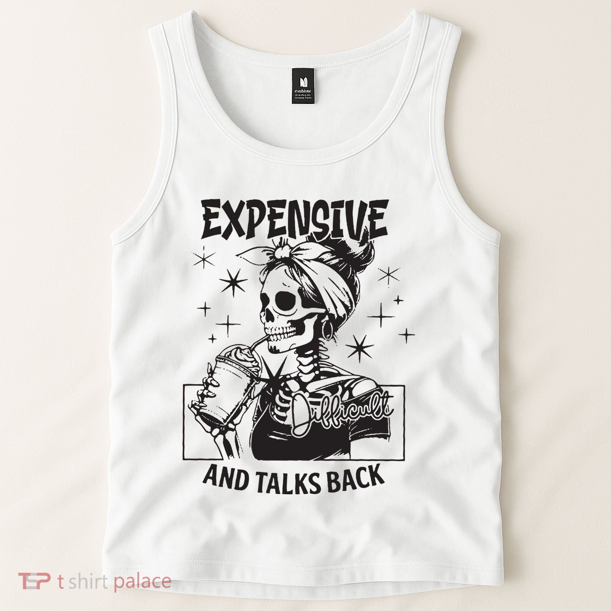 Expensive Difficult And Talks Back Tank Top