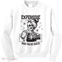 Expensive Difficult And Talks Back Kids Sweatshirt thumb 0