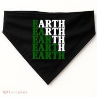 Earth Day Awareness USA-Made Doggie Bandana thumb 0