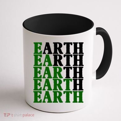 Earth Day Awareness Coffee Mug back