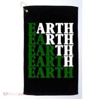 Earth Day Awareness Golf Towel thumb 0