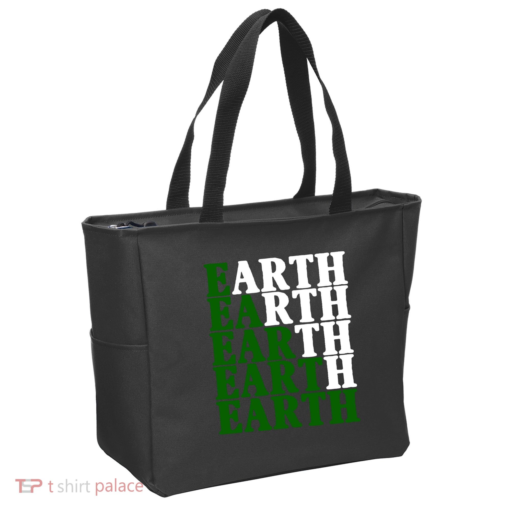 Earth Day Awareness Tote Bag