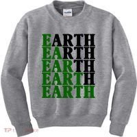 Earth Day Awareness Kids Sweatshirt thumb 0