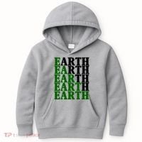 Earth Day Awareness Kids Hoodie thumb 0