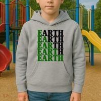 Earth Day Awareness Kids Hoodie thumb 2