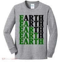 Earth Day Awareness Kids Long Sleeve Shirt thumb 0