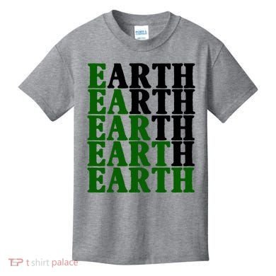 Earth Day Awareness Kids T-Shirt
